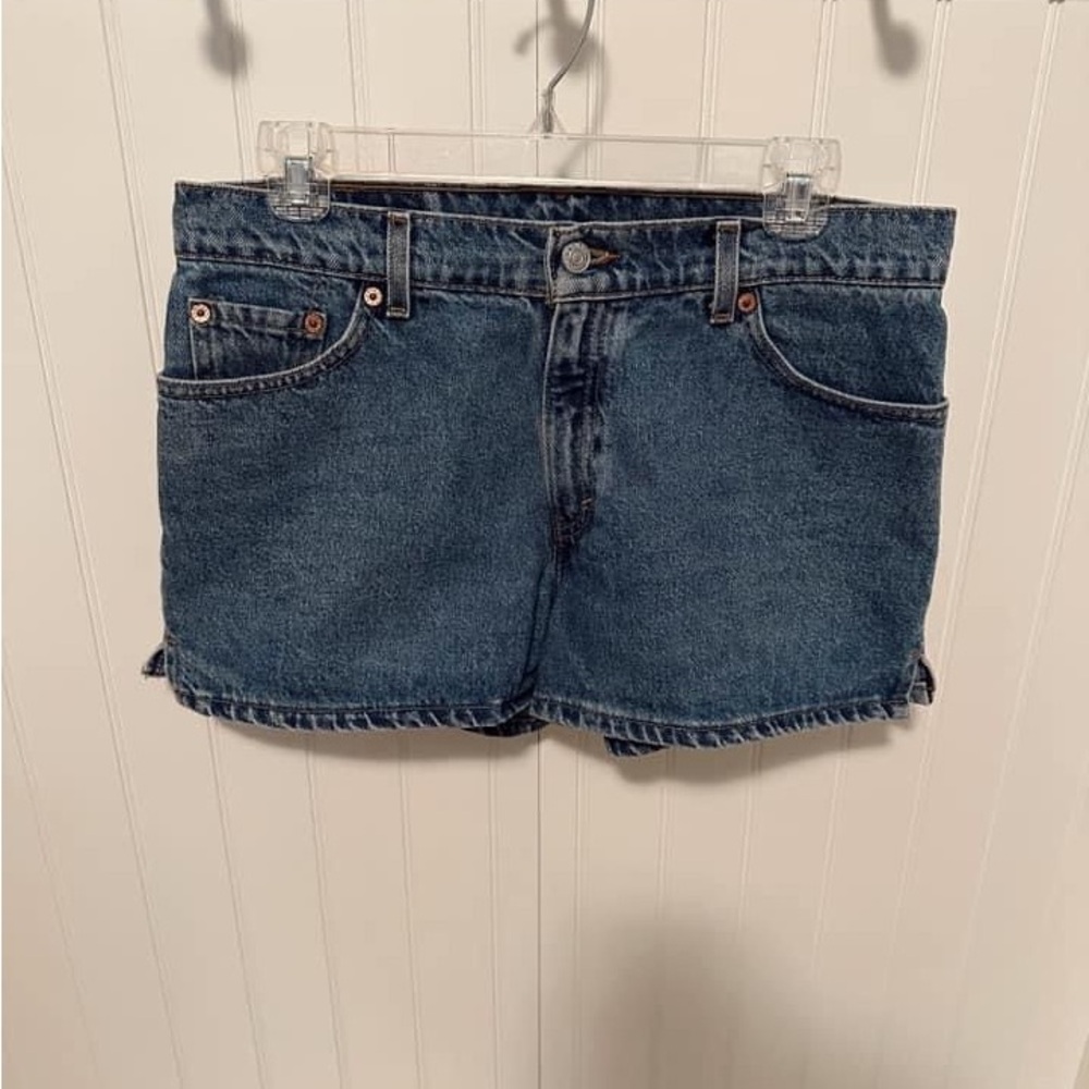 Levi denim shorts